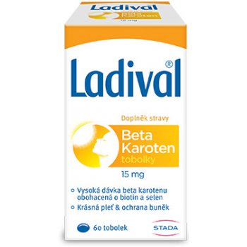 LADIVAL Beta karoten 15 mg 60 tobolek