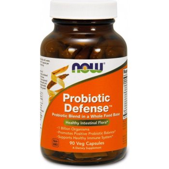 Now Foods ProBiotic Defense proBiotika s půdními bakteriemi 90 kapslí