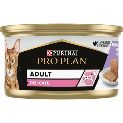 Pro Plan Delicate krůta v paštice 85 g