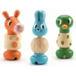 Djeco Dřevěná šroubovací zvířátka – Zboží Dáma