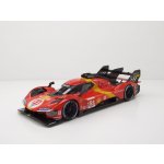 Bburago Ferrari Racing 499P LMH Červená 51 1:24 – Zboží Dáma