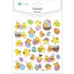 DP Craft samolepky barevné kuřátka velikonoce – Zboží Mobilmania