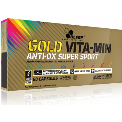 Olimp Sport NNutrition Gold Vita-Min Anti-Ox 60 kapslí