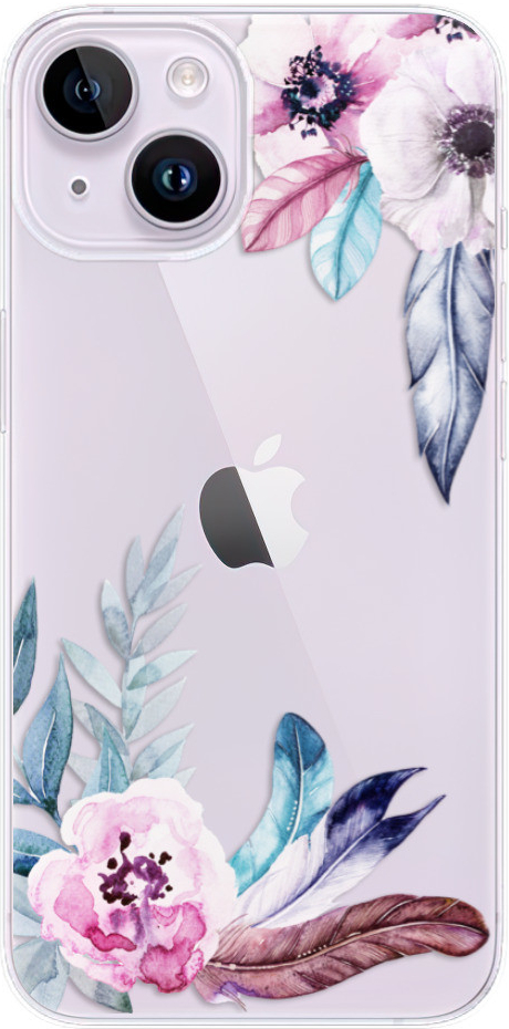 Pouzdro iSaprio Apple iPhone 14 Flower Pattern 04