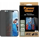 PanzerGlass tvrzené sklo E2E Privacy install kit Apple iPhone 16/15 P2861 – Zboží Živě