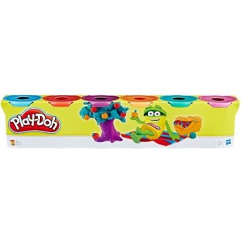 Play-Doh 6 ks kelímků zářivé barvy