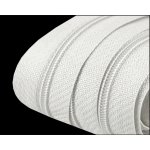 Stoklasa Nekonečný zip spirálový POL 050716/101 bílý, šířka 3 mm (v metráži) – Zboží Dáma