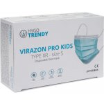 Hydrotrendy rouška VIRAZON PRO KIDS, dětská, modrá, 25 ks – Zboží Dáma