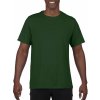 Pánské sportovní tričko Unisex funkční tričko Performance Core sportovní tmavě zelená