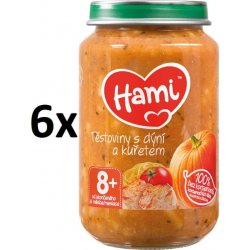 Hami těstoviny s dýní a kuřetem 6 x 200 g