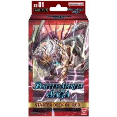 Battle Spirits Saga Starter Deck Red – Zboží Mobilmania