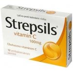 STREPSILS POMERANČ S VITAMINEM C ORM PAS 24 – Hledejceny.cz