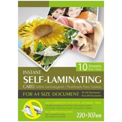 Laminovací fólie A4 175 mic COLD pro OBOUSTRANNOU laminaci za studena – Zboží Mobilmania