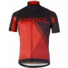 Cyklistický dres GHOST Performance Evo Black Red