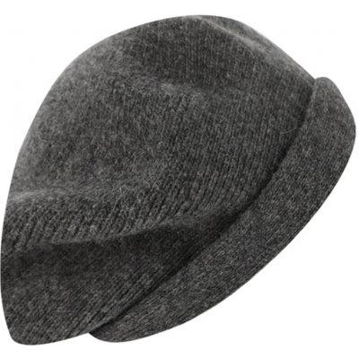 Fiebig Headwear since 1903 Vlněna tmavé šedá čepice volnější střih – Hledejceny.cz