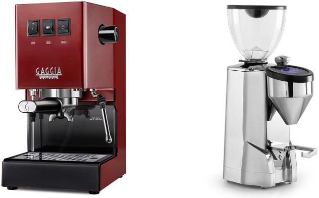 Set Gaggia New Classic EVO + Rocket Espresso SUPER FAUSTO