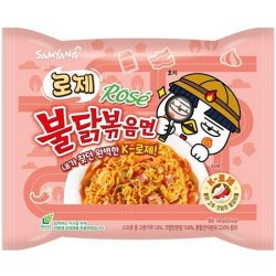 Samyang Nudle s příchutí pikantního kuřete Rose 140 g