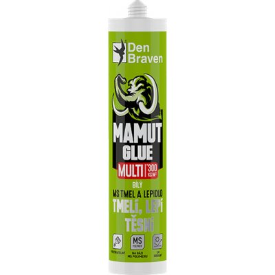 Den Braven Mamut MULTI bílý 290ml 51940BD – Hledejceny.cz