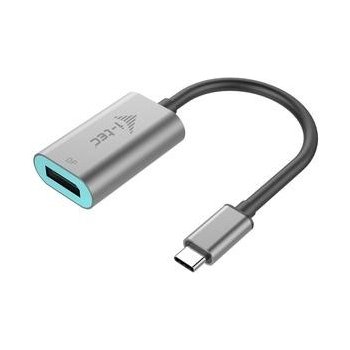 I-TEC USB-C Metal Display Port Adapter 60Hz, C31METALDP60HZ, silver