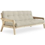 Sofa GRAB by Karup 100*200 cm natural + futon beige 747 – Zbozi.Blesk.cz