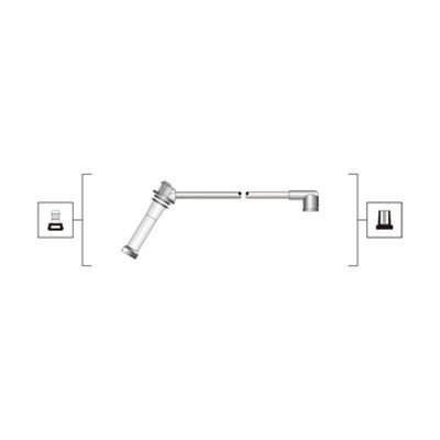 Sada kabelů pro zapalování MAGNETI MARELLI 941319170092 – Hledejceny.cz