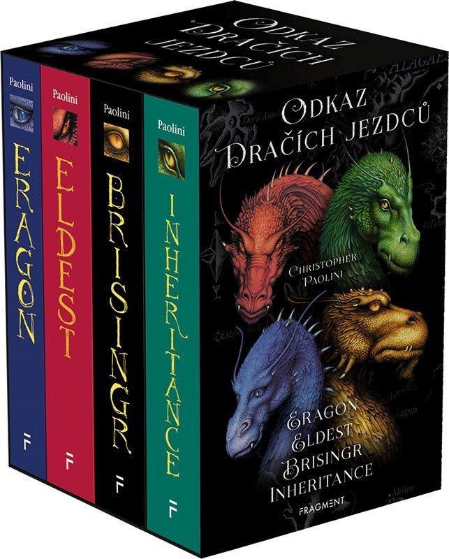 Odkaz Dračích jezdců – Eragon,Eldest,Brisingr,Inherit.box - Christopher Paolini