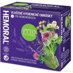 Hemoral vlhčené hyg. ubrousky na hemoroidy 20 ks – Zboží Dáma