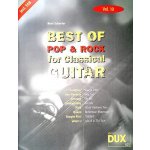 Best of POP & ROCK FOR CLASSICAL GUITAR 10 guitar + tab – Hledejceny.cz