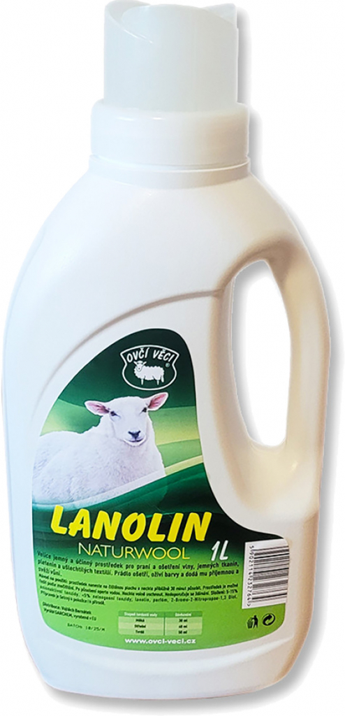 Lanolin na praní ovčí věci 1 l