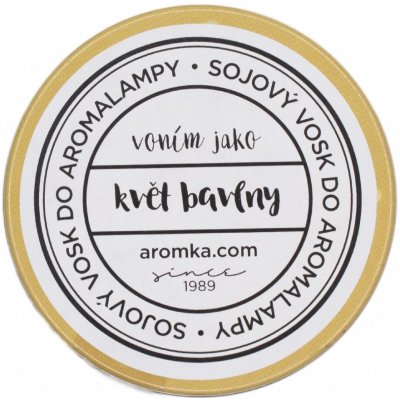 Aromka Přírodní vonný vosk do aromalampy sójový Květ Bavlny 35 g – Zbozi.Blesk.cz