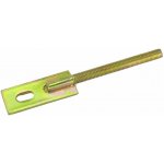 MTR Držák plotového pole rovný, M12 x 185mm, žlutý ZN – Sleviste.cz