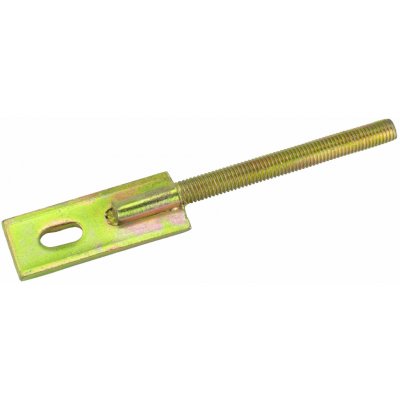 MTR Držák plotového pole rovný, M12 x 185mm, žlutý ZN – Sleviste.cz