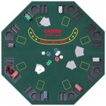 Octagon Deska poker skládací 125 x 125 x 2,5 cm – Zboží Dáma
