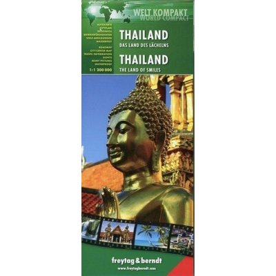Thajsko mapa 1:1 200 000 – Zboží Mobilmania