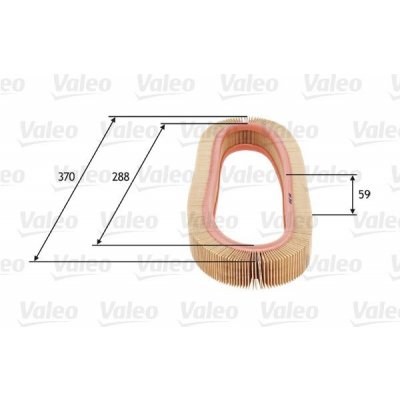 Vzduchový filtr VALEO 585693 – Hledejceny.cz