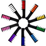 Verk 24398 Hřeben s barevnými křídami na vlasy 6 barev – Zboží Dáma