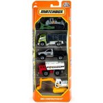 Matchbox Mattel Autíčka angličák MBX Construction III 5ks – Zboží Dáma