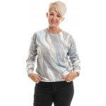 Dámský svetr PAINT Šedá – Zboží Mobilmania