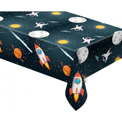 Procos Plastový ubrus Rocket Space 120x180 cm – Zboží Mobilmania