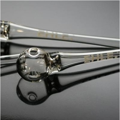 Ehle Skleněná dýmka na oleje průměr 27mm délka 13,5cm – Zboží Dáma