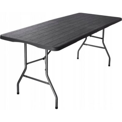 Textilomanie Cateringový stůl CATERON 70x180 cm, hnědý – Zboží Dáma