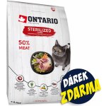 Ontario Cat Sterilised Lamb 6,5 kg – Zboží Dáma