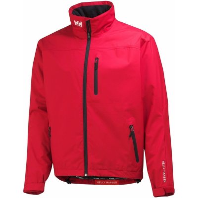 Helly Hansen Crew Hooded Midlayer Jacket Red – Zboží Mobilmania