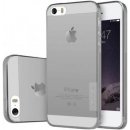 Pouzdro Nillkin Nature TPU tenké gelové Apple iPhone 5 iPhone 5S iPhone SE šedé