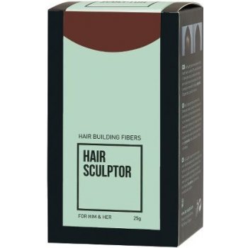 Sibel Hair Building Fibers tmavě hnědá pudr pro zakrytí řídnoucích vlasů 25 g