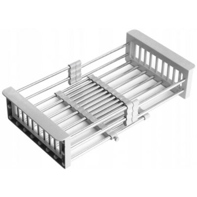 Mexen teleskopický kuchyňský odkapávač s nastavitelnou šířkou, šedý - 660730-71 – Zboží Dáma