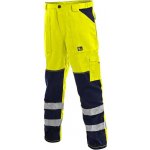 Canis CXS Pánské kalhoty NORWICH výstražné žluto-modré 111200215500 – Zboží Mobilmania