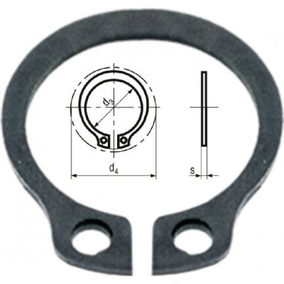 DIN 471 9/1.4122 kroužek pojistný na hřídel. nerez – Zboží Mobilmania