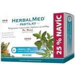HerbalMed Dr.Weiss Eukalyptus-máta 24+6 pastilek – Hledejceny.cz