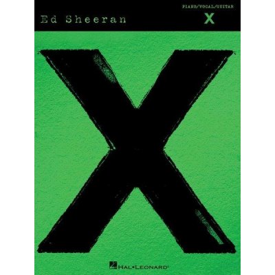 Ed Sheeran: X (noty na klavír, zpěv, akordy na kytaru) od 610 Kč -  Heureka.cz